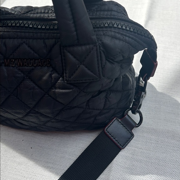 MZ Wallace Black Quilted Crossbody Bag - Picture 3 of 5